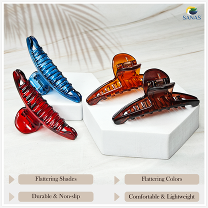 Sanas  hair claw clips for women