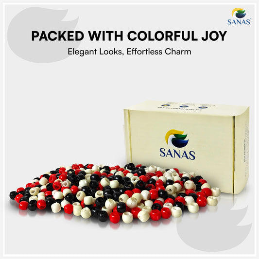 Sanas Baby Hair Beads Retro Style Pack Of 100