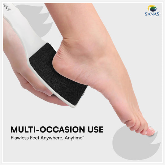 Sanas Dead Skin Remover Foot Scrubber - 1Pc