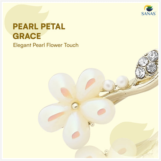 Sanas Flower Bobby Pins For Women 2 Pcs