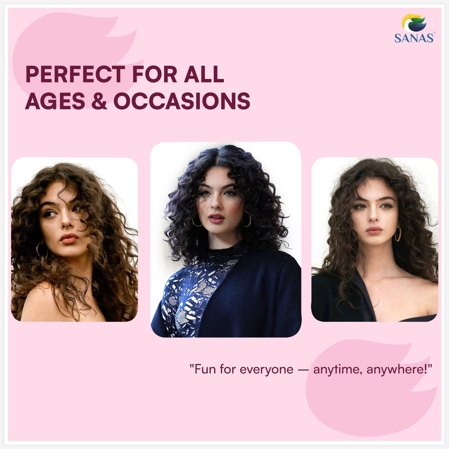 Sanas Foam Hair Rollers - 20Pcs