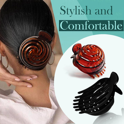 Sanas Rose Hair Clips For Women - 3Pcs