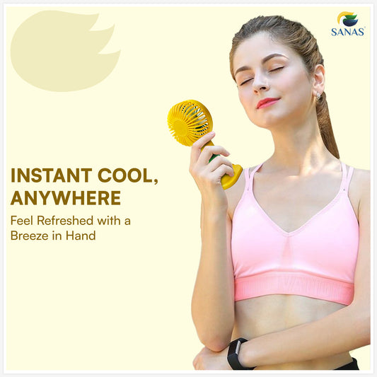 Sanas Mini Handheld Fan 1 Pc