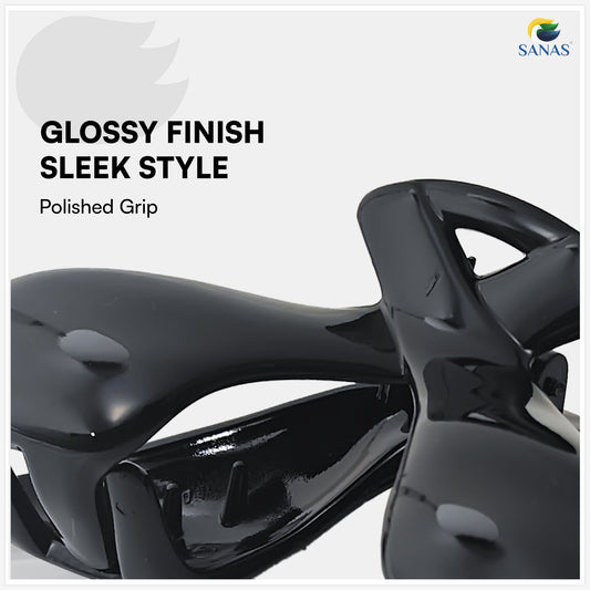 SANAS (2 Pcs) Hair Claw Clips Aesthetic Stylish Fashion Hair Accessories for Women and Girls Dual Everyday Shades (2 Pcs)