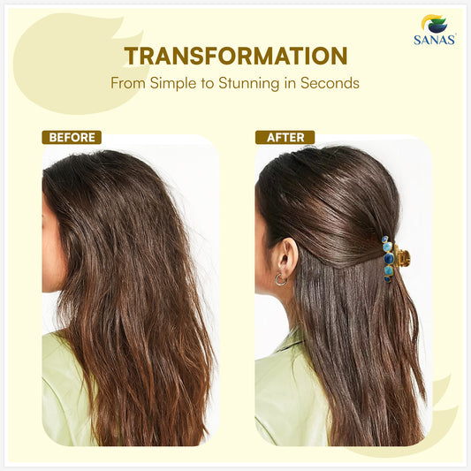 Sanas Multicolor Small Metal Clip - 4Pcs