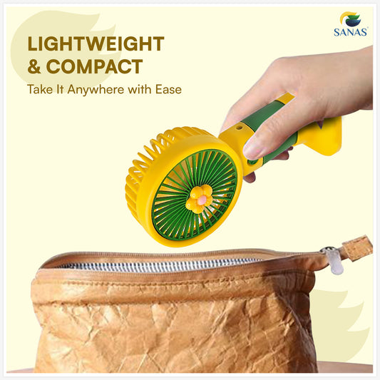 Sanas Mini Handheld Fan 1 Pc