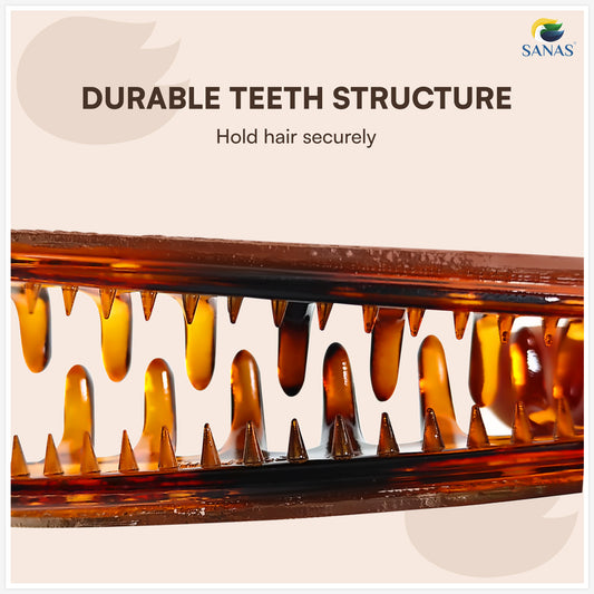 Sanas Rhinestone Banana Hair Clip For Women 1Pc