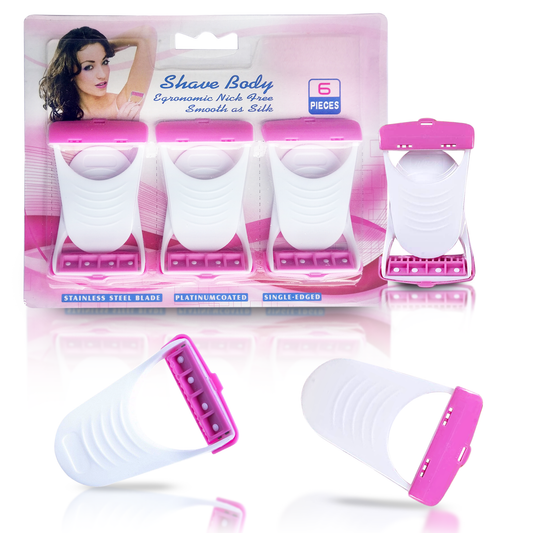 SANAS facial hair removal razor for women with precision stainless steel blade