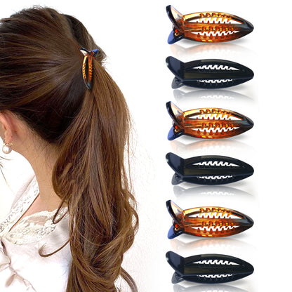 Sanas Korean Hair Accessories Banana Clips - 6Pcs