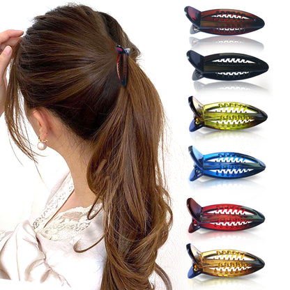 Sanas Korean Hair Accessories Banana Clips - 6Pcs