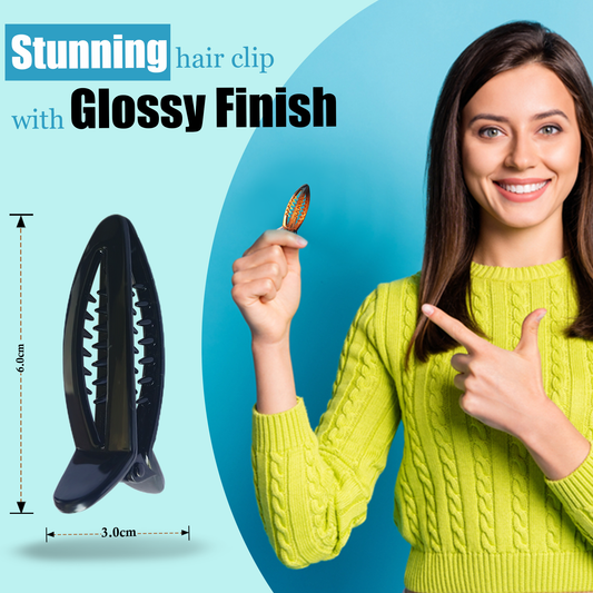 Sanas Korean Hair Accessories Banana Clips - 6Pcs