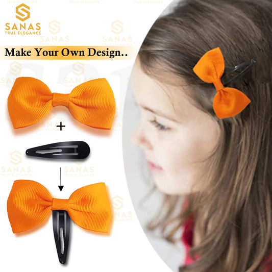 Sanas Black Metal Tic Tac Hair Pin - 12Pcs