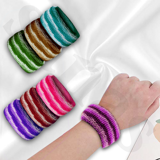 Multicolor hair bands with strong elastic grip