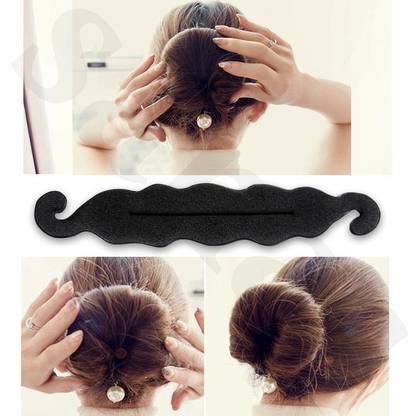 Sanas Donut Bun Maker for Women - 2Pc