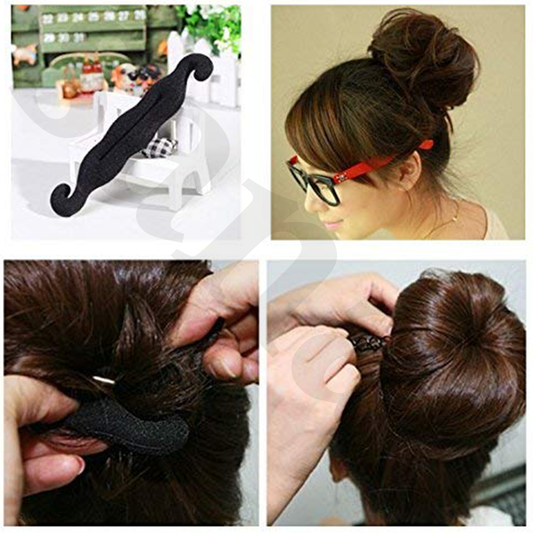 Sanas Donut Bun Maker for Women - 2Pc