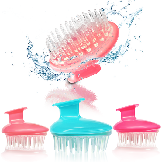 Sanas Scalp Scrub Shampoo Brush - 3Pcs