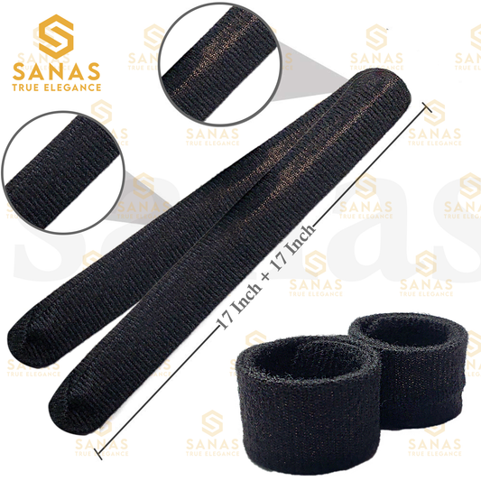 Sanas French Twist Hair Wrap Snap Disk - 1Pc