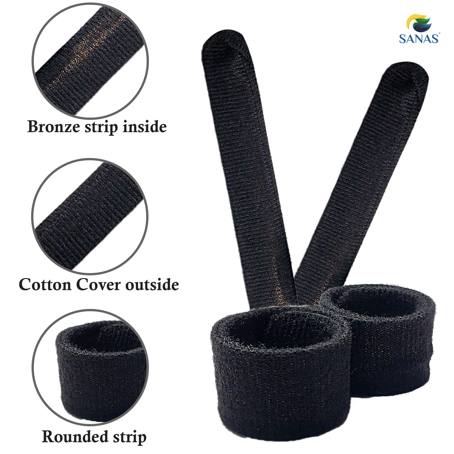 Sanas Hairagami Hair Styling Roll – Bun & Ponytail Styling Accessory – 2 Pcs