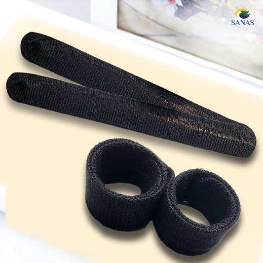 Sanas Hairagami Hair Styling Roll – Bun & Ponytail Styling Accessory – 2 Pcs