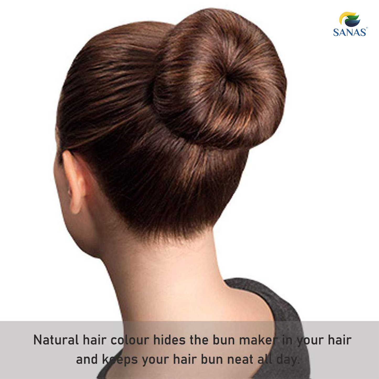 Sanas Hairagami Hair Styling Roll – Bun & Ponytail Styling Accessory – 2 Pcs