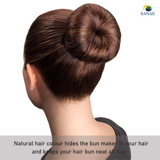 Sanas Hairagami Hair Styling Roll – Bun & Ponytail Styling Accessory – 2 Pcs