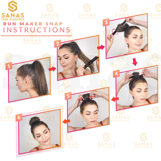 Sanas Hairagami Hair styling Tool - 2Pcs