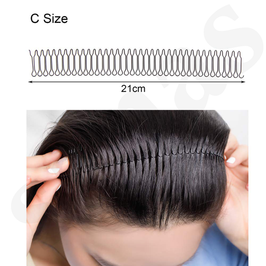 Sanas Invisible Roll Hair Pins Belt - 1Pc