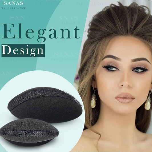 Sanas Oval Hair Puff Up and Puff Maker - 2Pcs