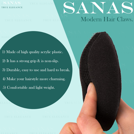 Sanas Oval Hair Puff Up and Puff Maker - 2Pcs