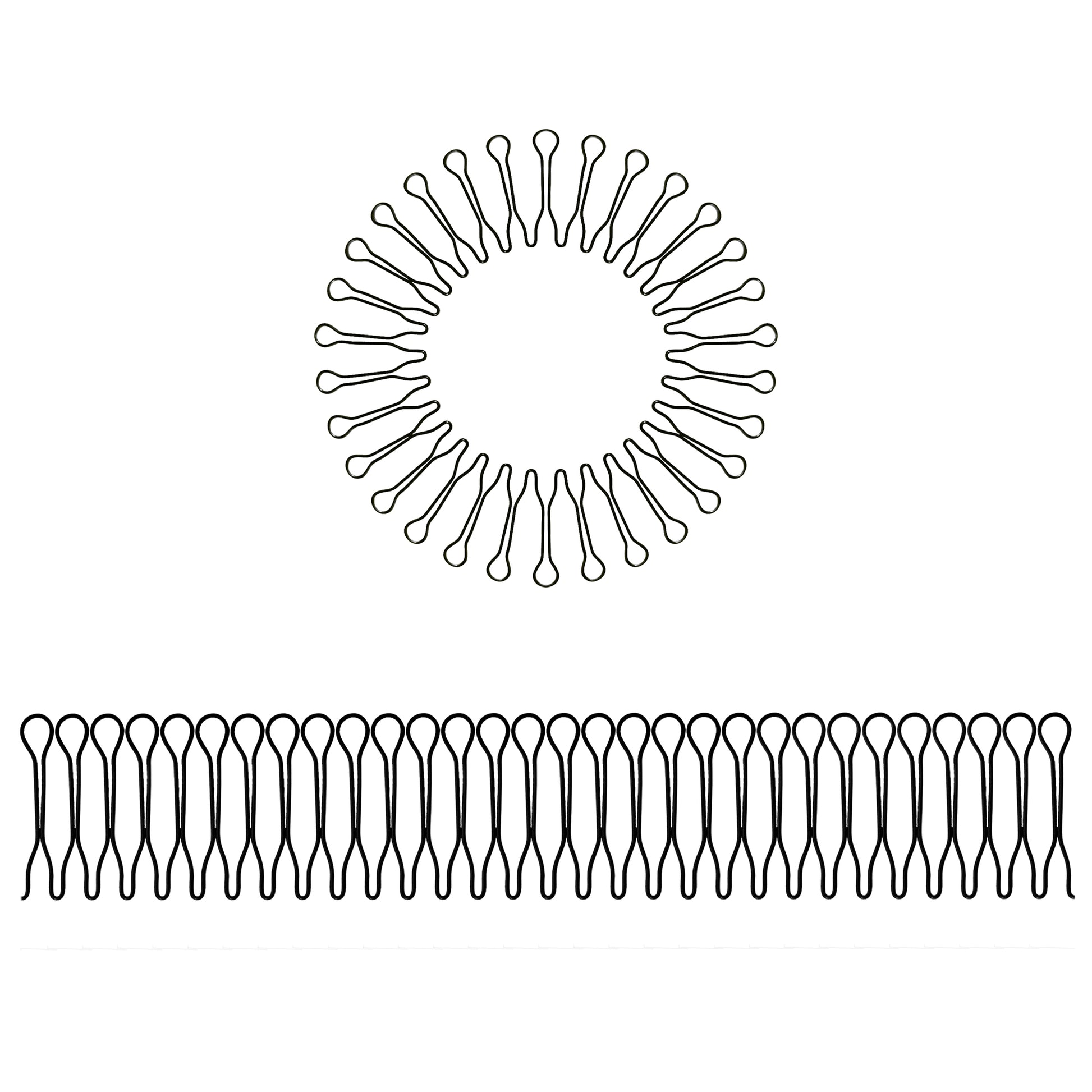 Sanas invisible hair fringe styling belt – puff and bangs hair accessory