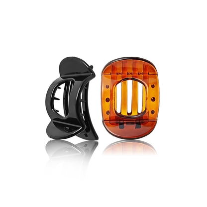 Sanas Small Square Bun Clip For Women 4 Pcs