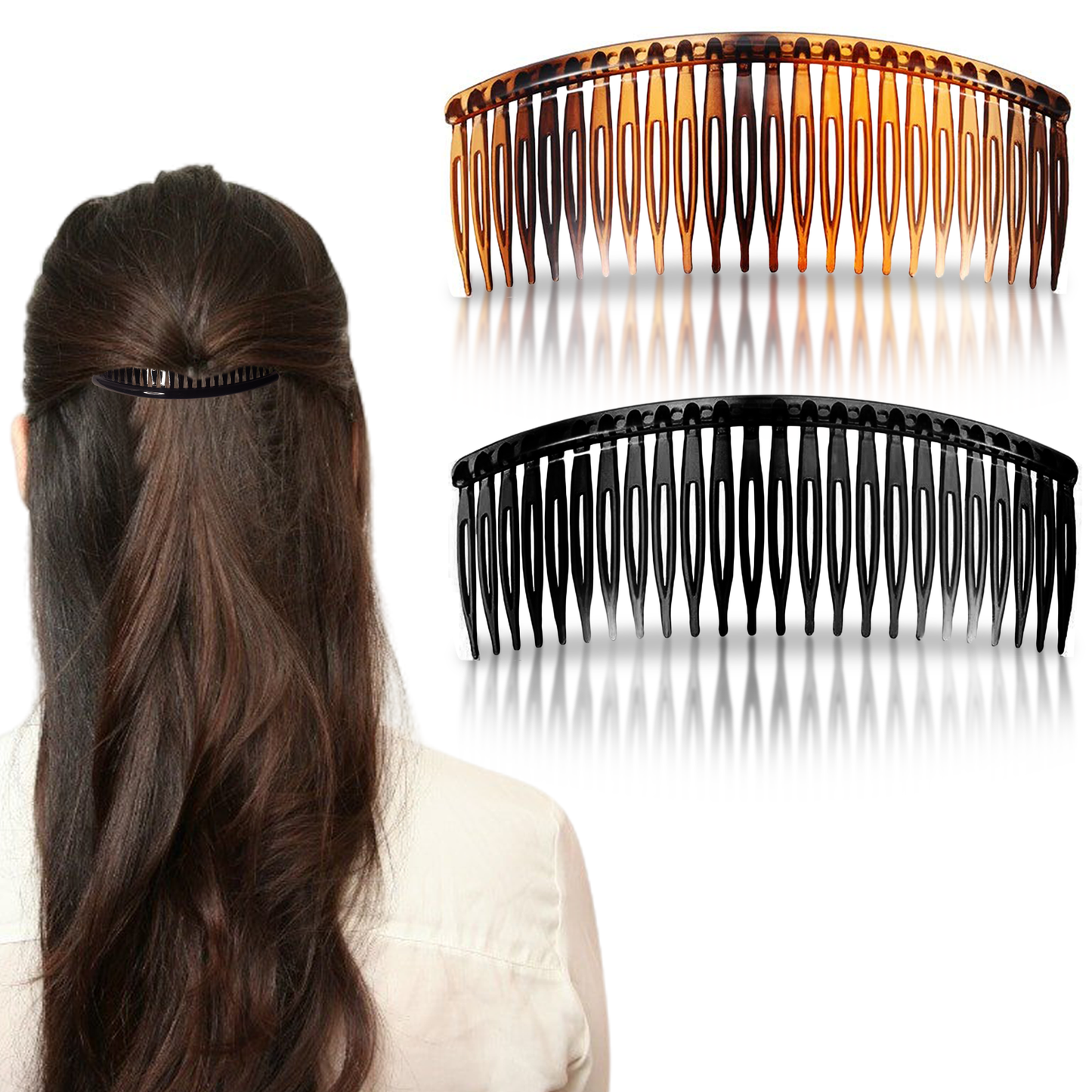 Sanas Juda Side Comb for women - 2Pcs
