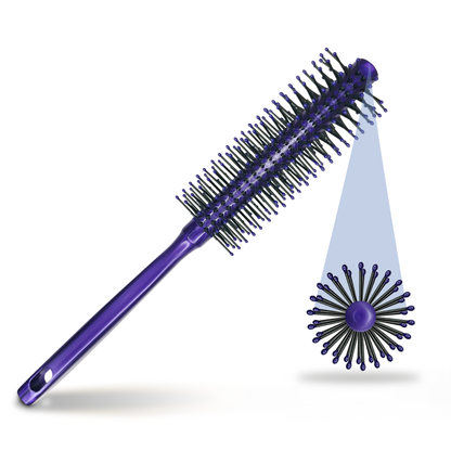 Sanas round hair styling brush for women