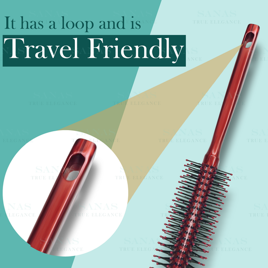 Detangling brush for curly hair and thick hair