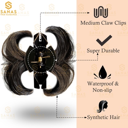 Sanas Clutch Hair Buns For Women - 1Pc
