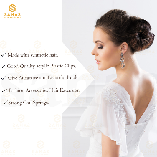 Sanas Clutch Hair Buns For Women - 1Pc