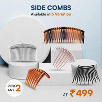 SANAS hair side combs bundle pick any 2 bridal hair comb collection