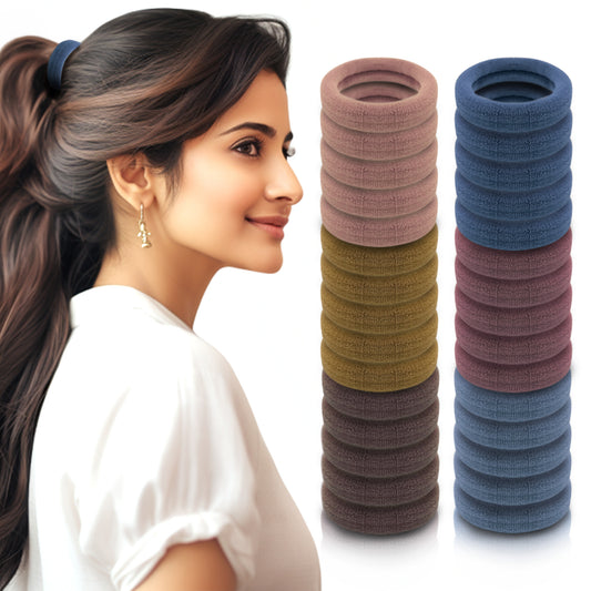 Sanas Ponytail Holders Elastic Hairband - 30Pcs