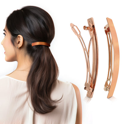 Sanas Metal Copper Hair Clip - 1Pc