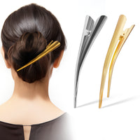 Sanas Metal Duck Bill Hair Clip - 2Pcs