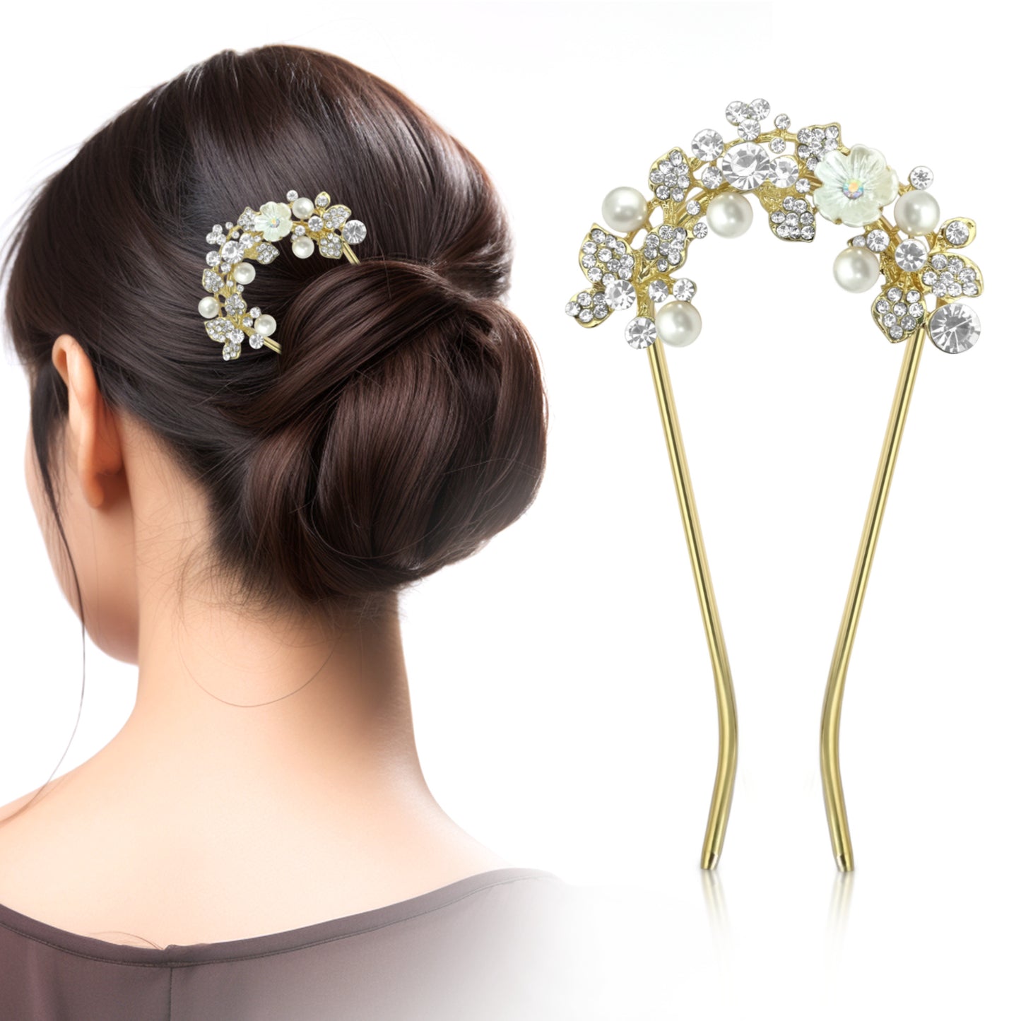 Sanas Bridesmaid Hair U Pin - 1Pc