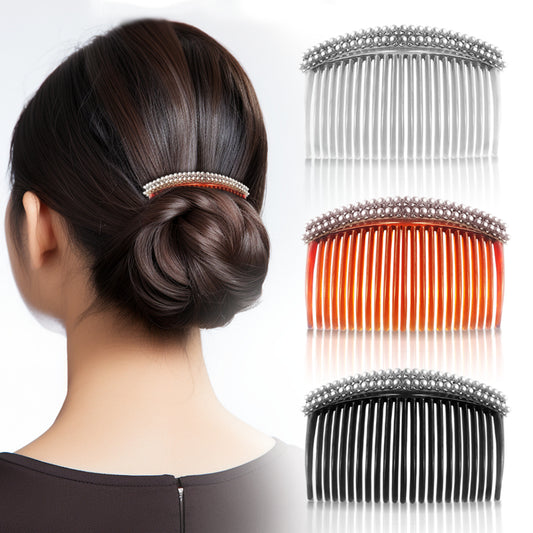 Sanas Pearl Side Hair Comb - 3Pcs