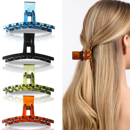 Sanas T Clips For Women Hair - 4PC