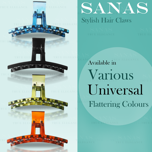 Sanas T Clips For Women Hair - 4PC