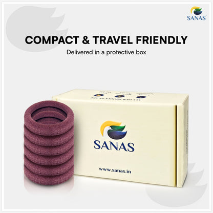 Rubber Hair Ties for Thick and Thin Hair
