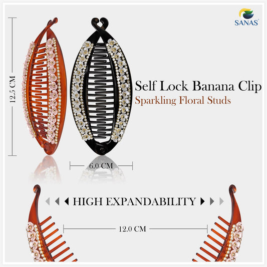 Premium banana hair clip with comfortable hold for everyday hairstyles